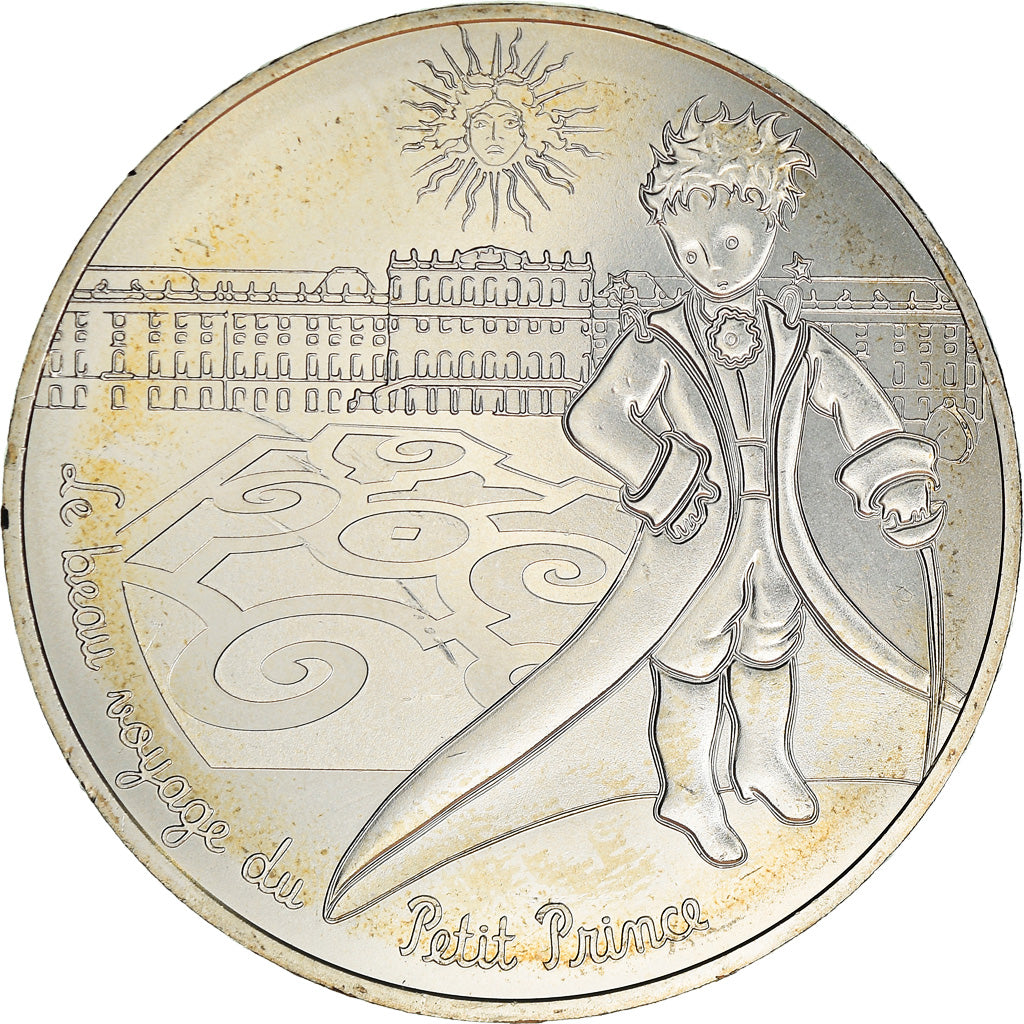 France, 10 Euro, Le Petit Prince au château de Versailles, 2016, Paris