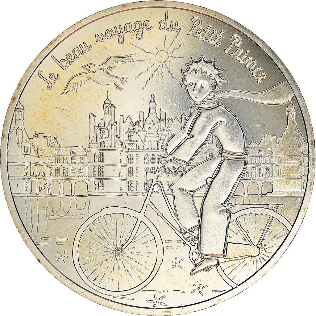 France, 10 Euro, Le Petit Prince - Chambord, 2016, Paris, FDC, Argent