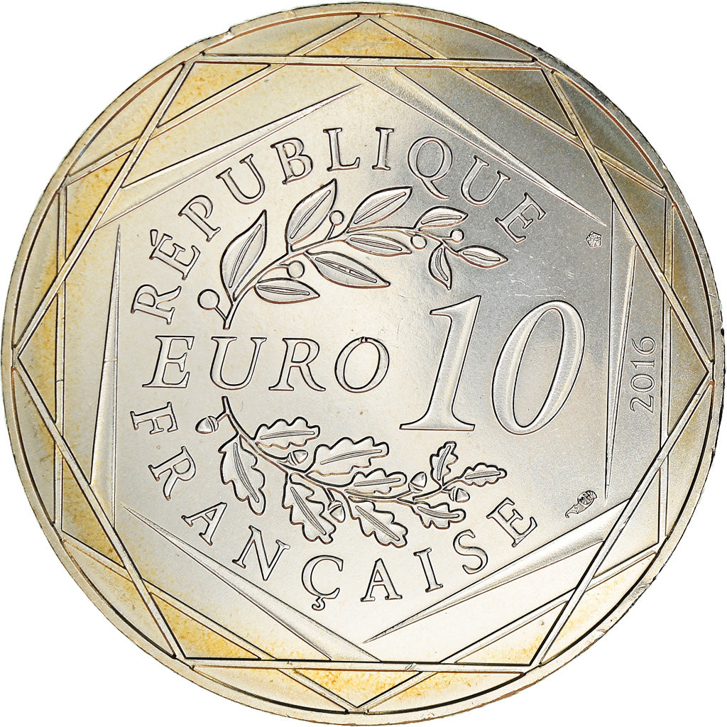 France, 10 Euro, Le Petit Prince - Chambord, 2016, Paris, FDC, Argent