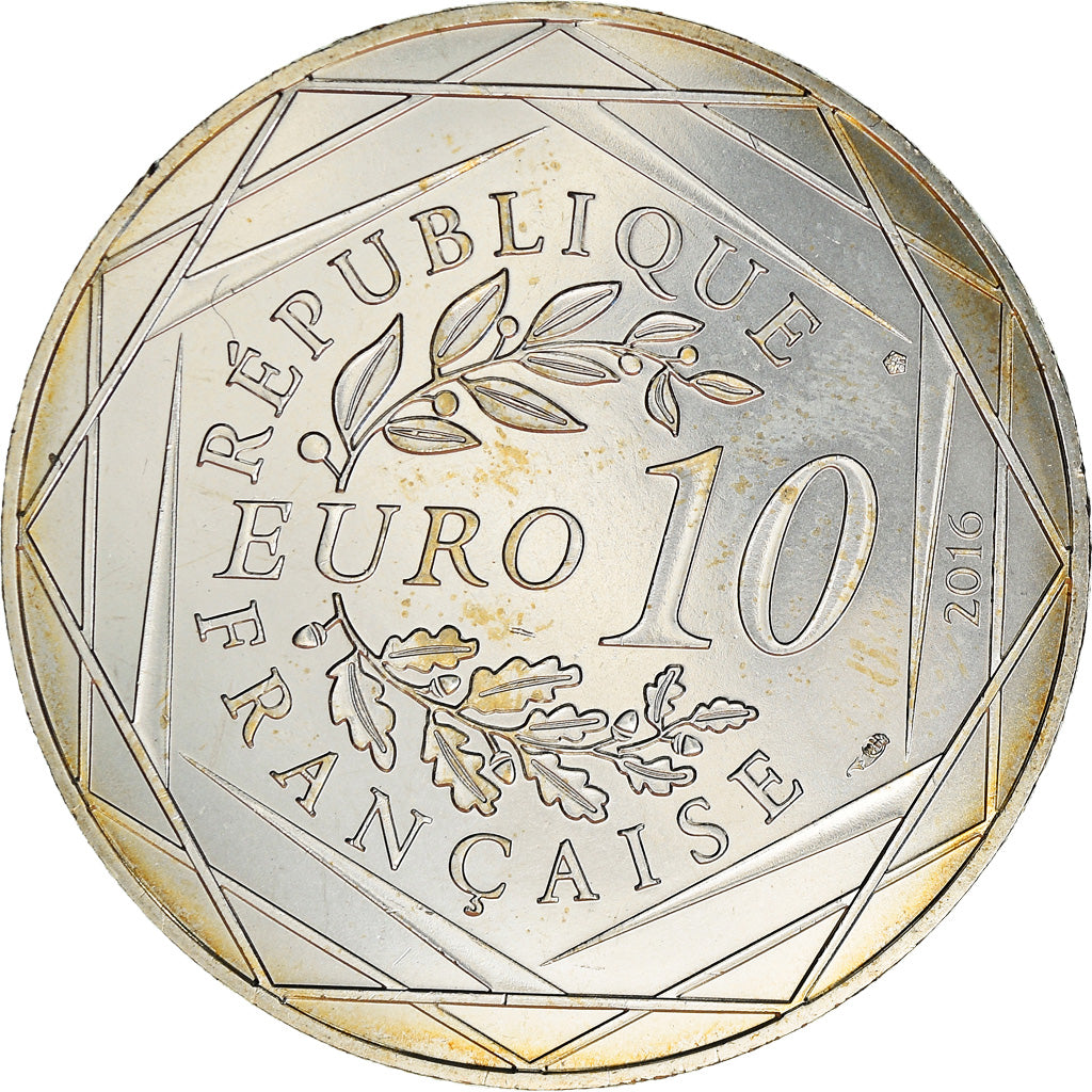 France, 10 Euro, Le Petit Prince - Pays basque, 2016, Paris, MS(65-70), Silver