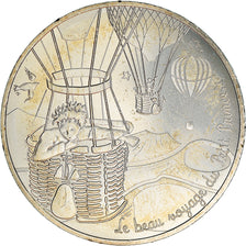 France, 10 Euro, Le Petit Prince en montgolfière, 2016, Paris, MS(65-70)