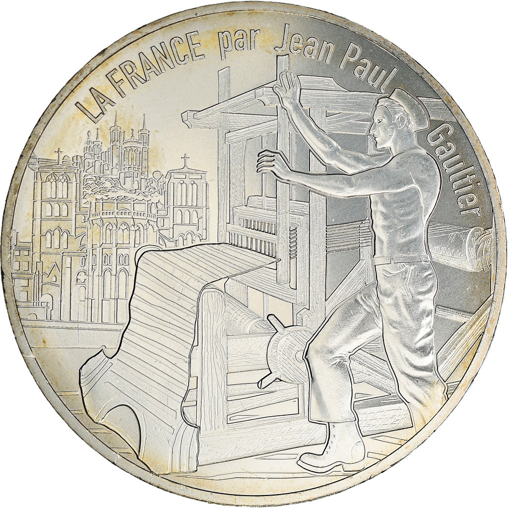 France, 10 Euro, Jean Paul Gaultier, 2017, 4, MS(65-70), Silver