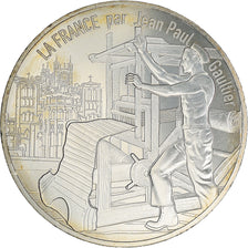 France, 10 Euro, Jean Paul Gaultier, 2017, 4, MS(65-70), Silver
