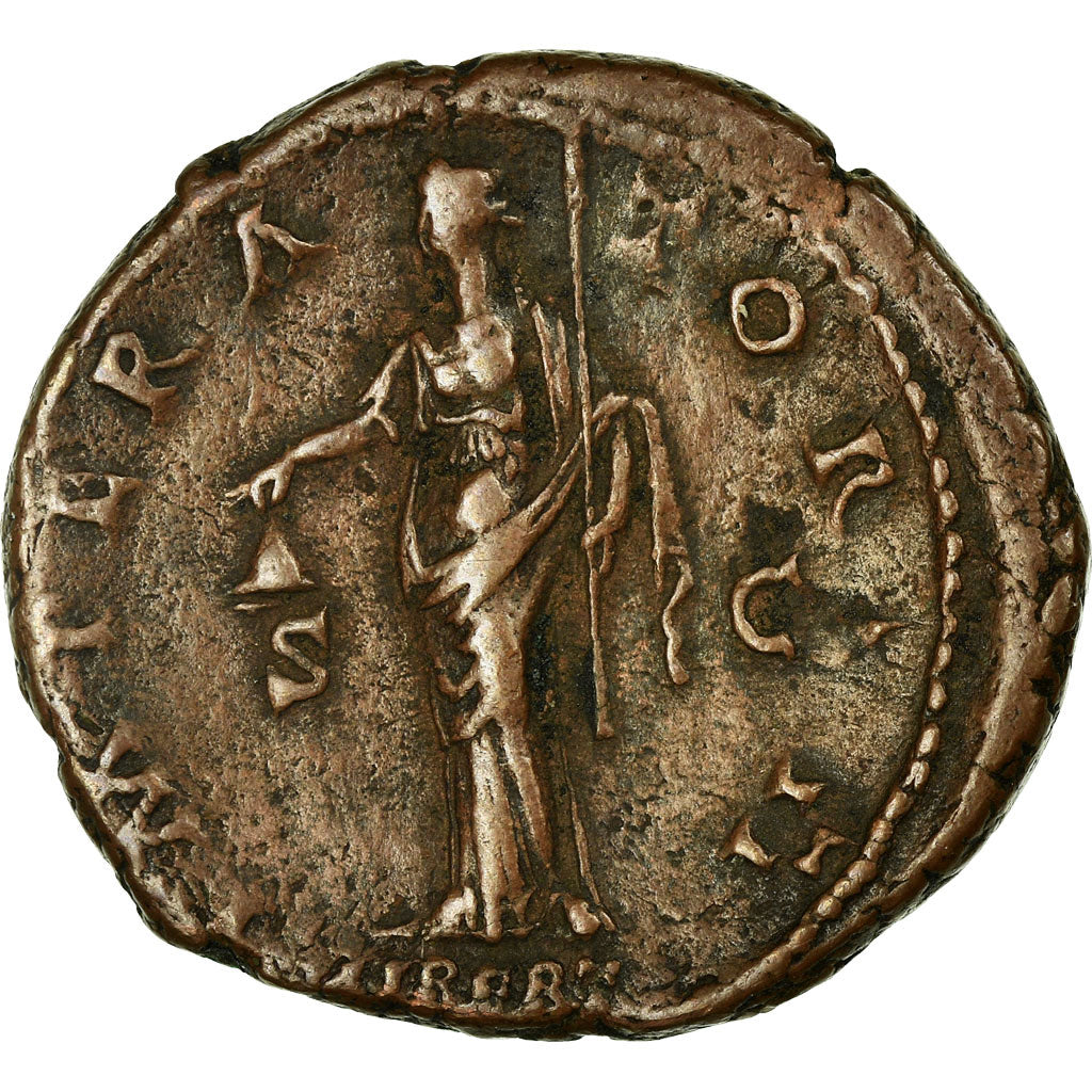 Monnaie, Antonin le Pieux, As, Rome, TTB, Bronze, RIC:728