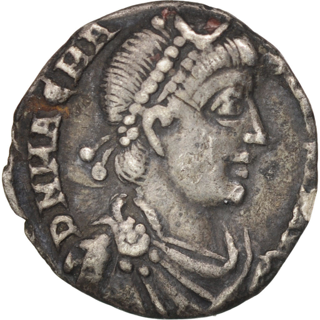 Magnus Maximus, Siliqua, Milan, EF(40-45), Silver, RIC #19a, 1.26