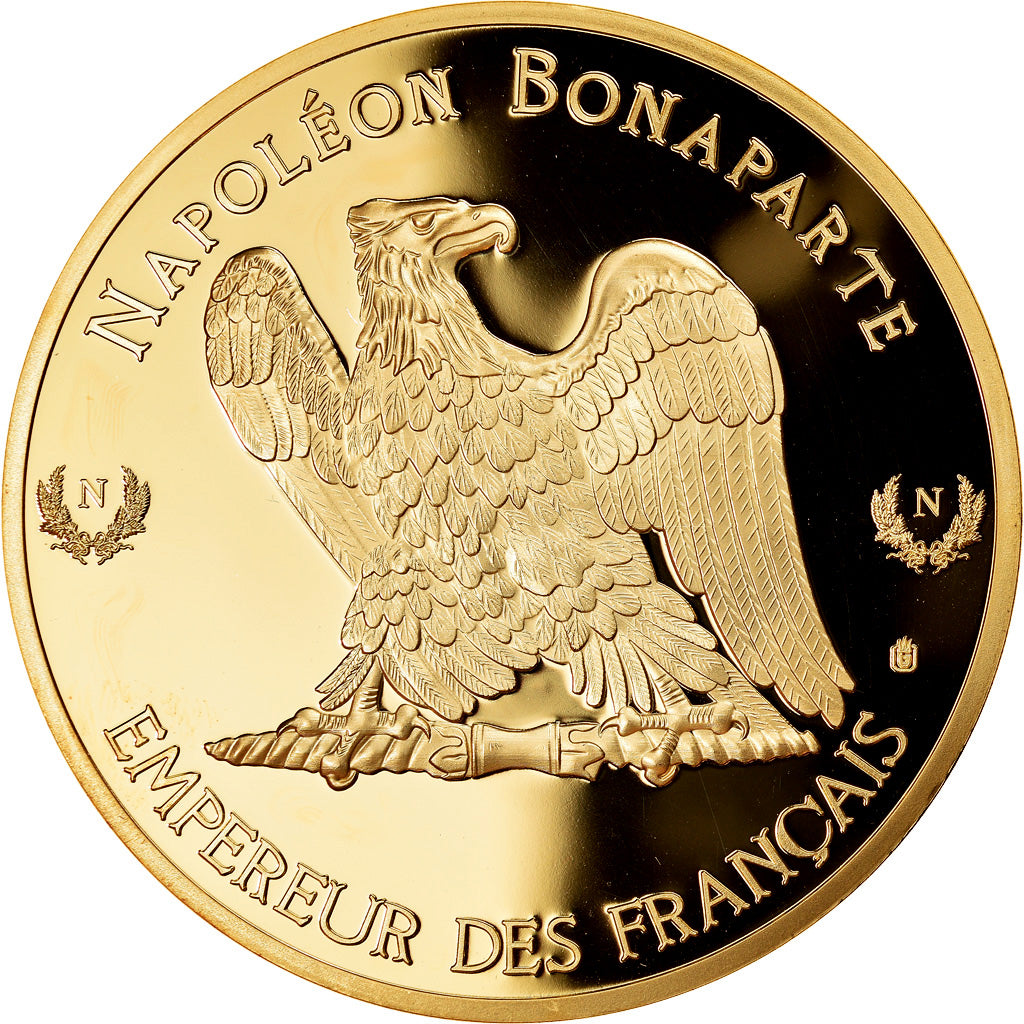 France, Médaille, Le sacre de Napoléon Ier par Pie VII, FDC, Copper Gilt