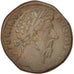 Marcus Aurelius, Sestertius, Rome, VF(20-25), Bronze, RIC #1001, 25.29