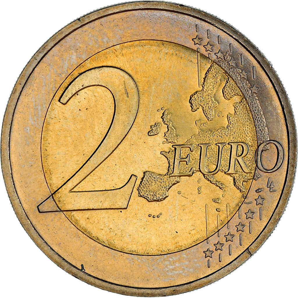 GERMANY - FEDERAL REPUBLIC, 2 Euro, 2008, Berlin, MS(63), Bi-Metallic, KM:261