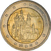 Niemcy - RFN, 2 Euro, BAYERN, 2012, Munich, MS(63), Bimetaliczny, KM:305