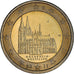 ALEMANIA - REPÚBLICA FEDERAL, 2 Euro, 2011, Hambourg, SC, Bimetálico, KM:293