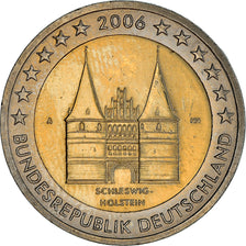 ALEMANIA - REPÚBLICA FEDERAL, 2 Euro, 2006, Berlin, SC, Bimetálico, KM:253