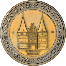GERMANY - FEDERAL REPUBLIC, 2 Euro, Schleswig-Holstein, 2006, Munich, MS(63)