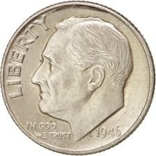 Stati Uniti, Roosevelt Dime, Dime, 1946, U.S. Mint, Philadelphia, SPL-, Argen...