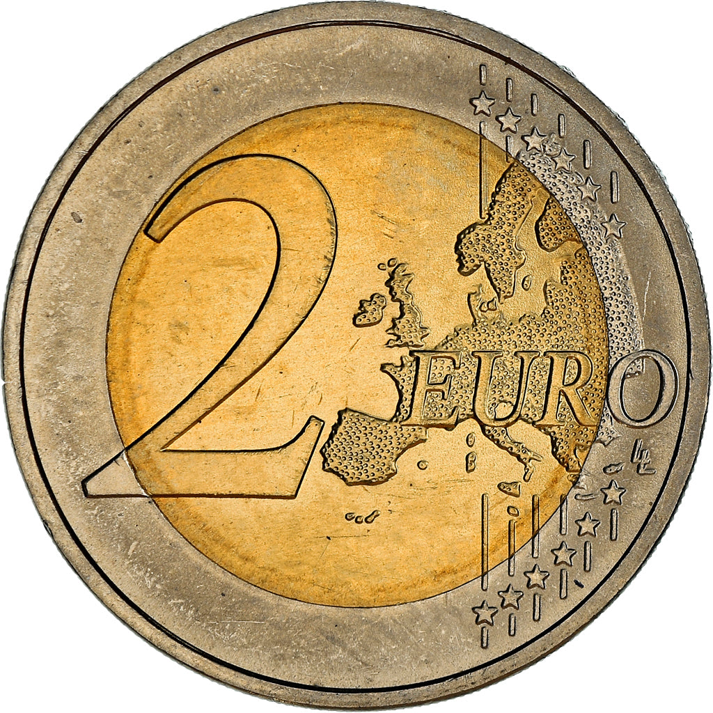 Germany, 2 Euro, MECKLENBURG- / VORPOMMERN, 2007, Hambourg, MS(63), Bi-Metallic