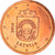 Latvia, 2 Euro Cent, 2014, MS(64), Copper Plated Steel