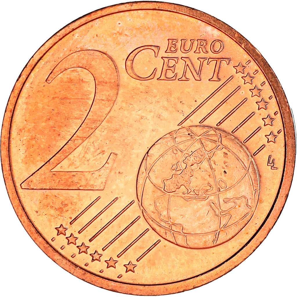 Letland, 2 Euro Cent, 2014, UNC, Copper Plated Steel