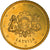 Łotwa, 50 Euro Cent, 2014, Stuttgart, MS(64), Mosiądz, KM:155