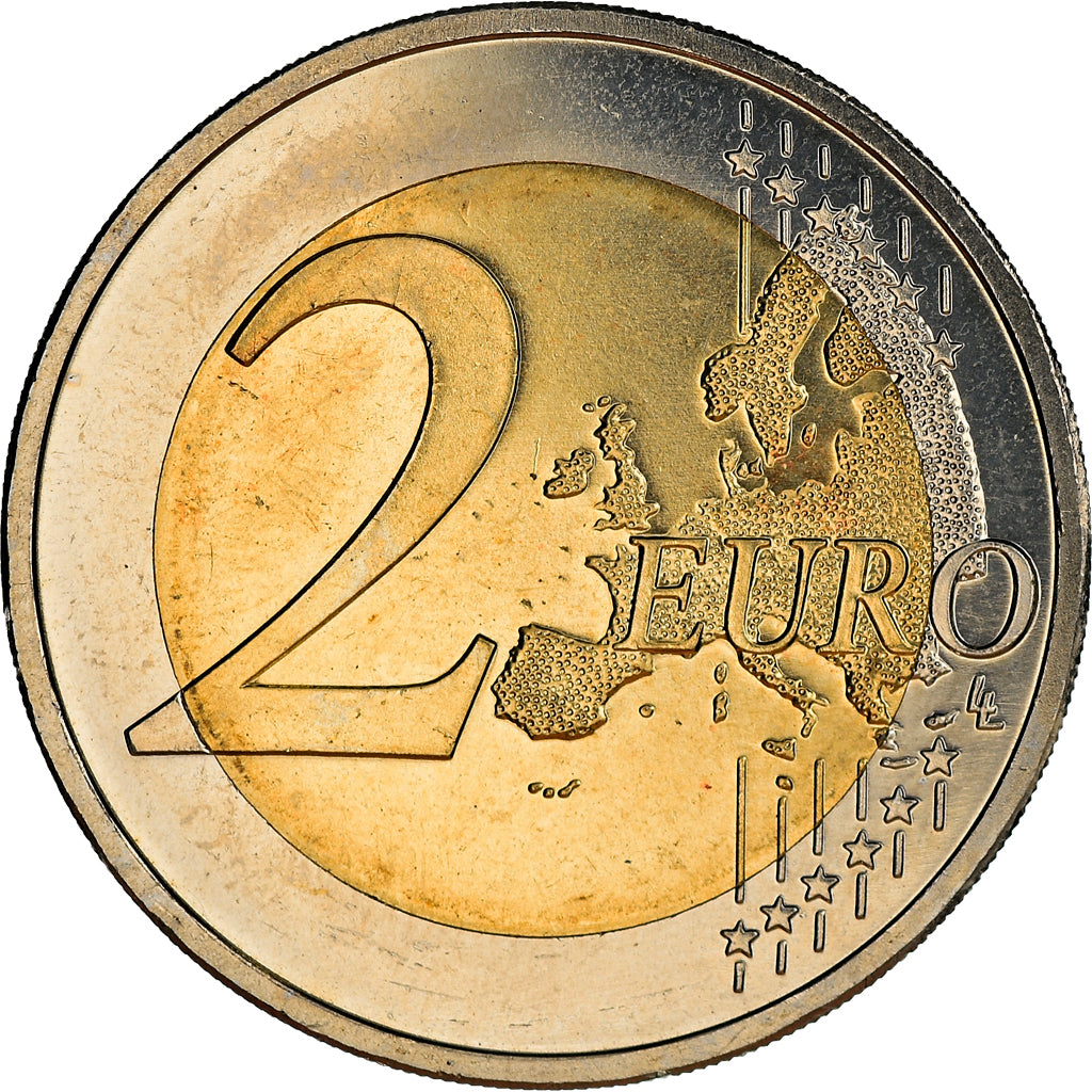 Lettonia, 2 Euro, 2014, Stuttgart, SPL+, Bi-metallico, KM:157