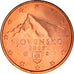 Slovakia, 5 Euro Cent, 2009, Kremnica, MS(64), Copper Plated Steel, KM:97