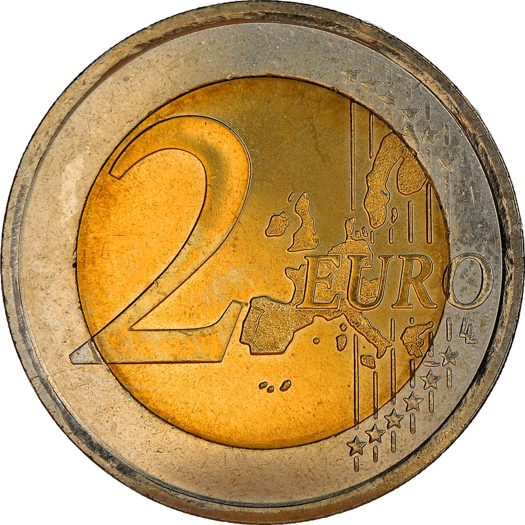 San Marino, 2 Euro, 2003, Rome, BU, MS(65-70), Bi-Metallic, KM:447