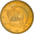 Chipre, 10 Euro Cent, Two mouflons, 2008, SC+, Latón, KM:81