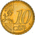 Chipre, 10 Euro Cent, Two mouflons, 2008, SC+, Latón, KM:81