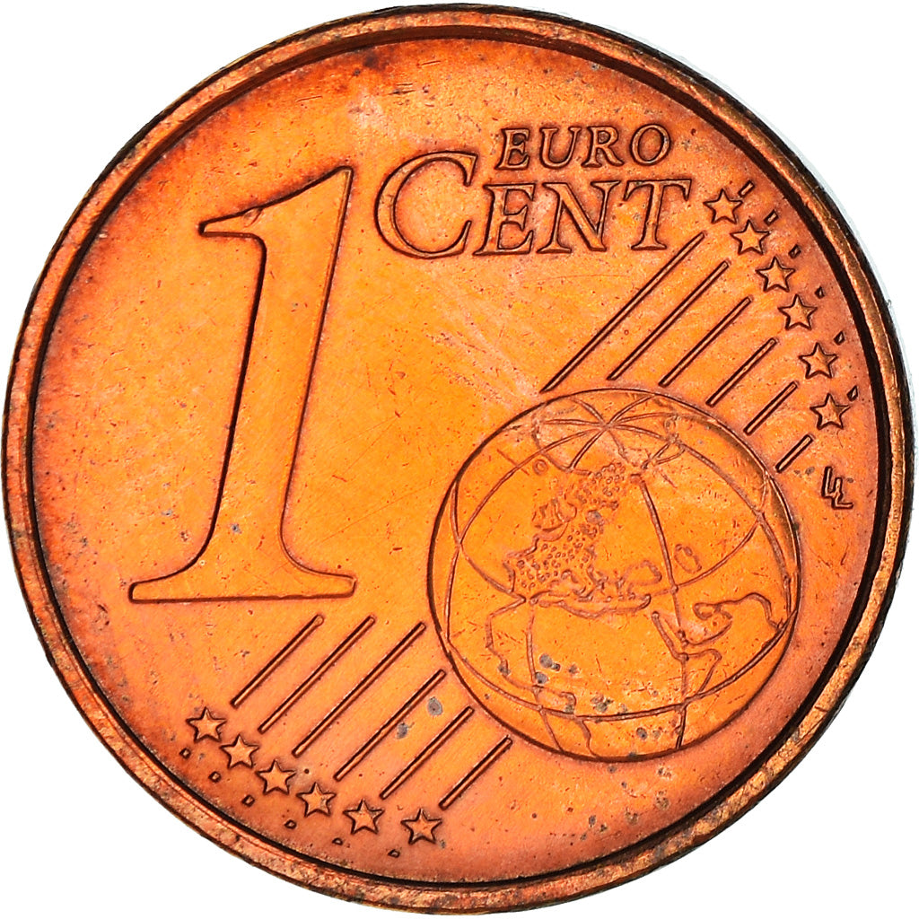 Monaco, Euro Cent, 2003, Paris, UNZ, Copper Plated Steel, KM:167
