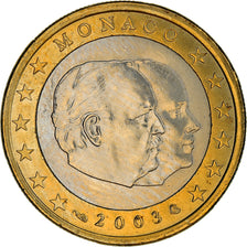 Monaco, Euro, 2003, Paris, MS(63), Bi-Metallic, KM:173