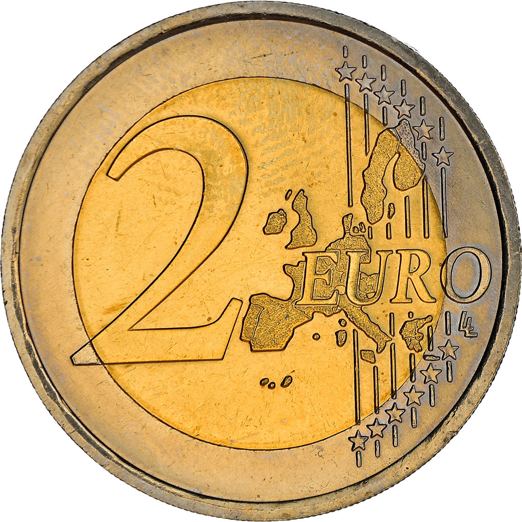 Monaco, 2 Euro, 2003, Paris, UNZ, Bi-Metallic, KM:174