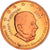 Vaticano, 5 Euro Cent, Type 2, 2005, unofficial private coin, FDC, Cobre chapado