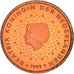 Netherlands, Euro Cent, 1999, Utrecht, BE, MS(63), Copper Plated Steel, KM:234