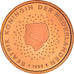 Netherlands, 5 Euro Cent, 1999, BE, MS(63), Copper Plated Steel, KM:New