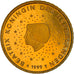 Países Baixos, 50 Euro Cent, 1999, Utrecht, BE, MS(63), Latão, KM:239