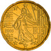 France, 20 Euro Cent, 2006, Paris, BU, MS(65-70), Brass, Gadoury:5., KM:1286