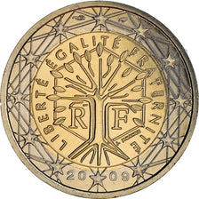 France, 2 Euro, 2009, Paris, BU, MS(65-70), Bi-Metallic, Gadoury:8a., KM:1414
