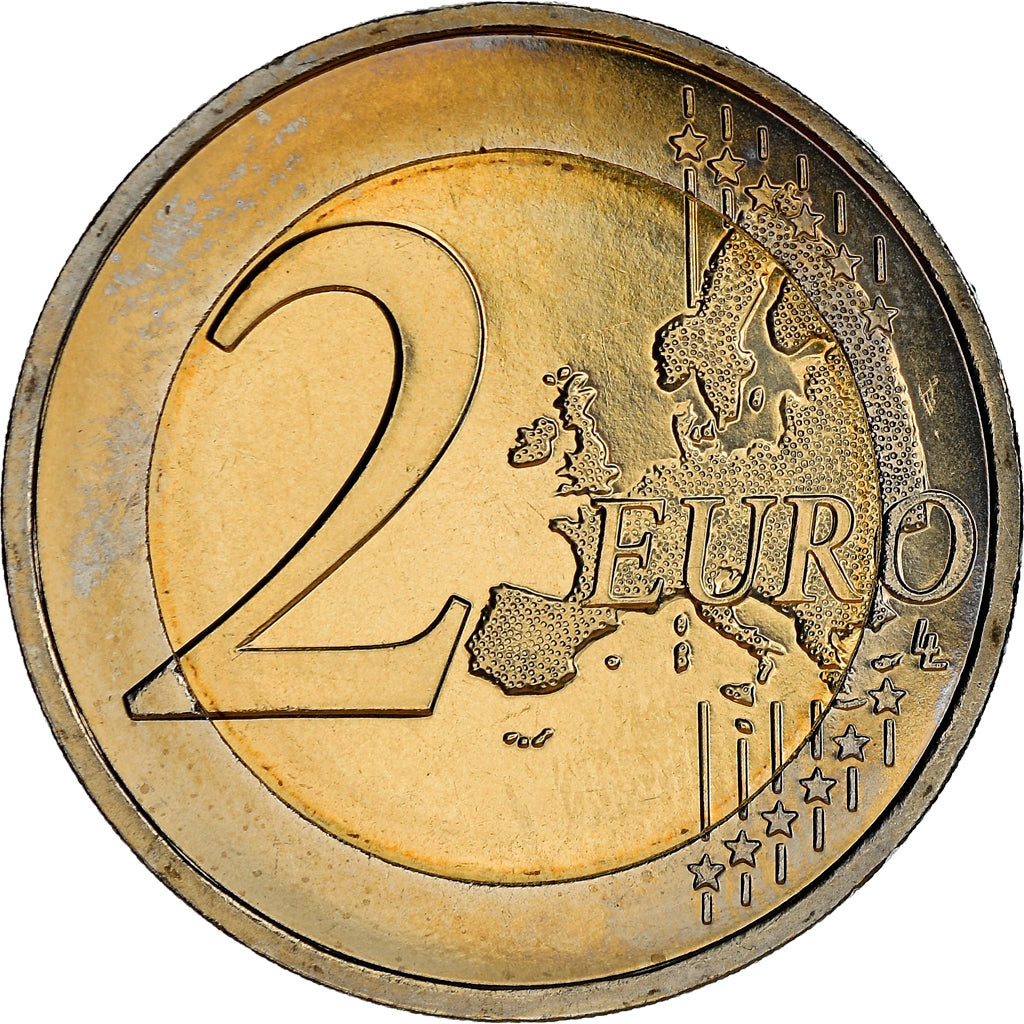 France, 2 Euro, 2009, Paris, BU, MS(65-70), Bi-Metallic, Gadoury:8a., KM:1414