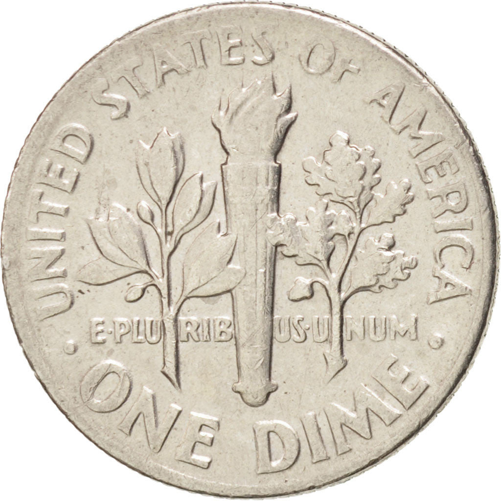 Coin, United States, Roosevelt Dime, Dime, 1972, U.S. Mint, Denver, AU(50-53)