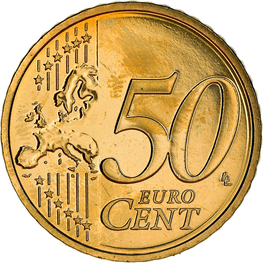 France, 50 Euro Cent, 2011, Paris, BU, MS(65-70), Brass, Gadoury:6a., KM:1412