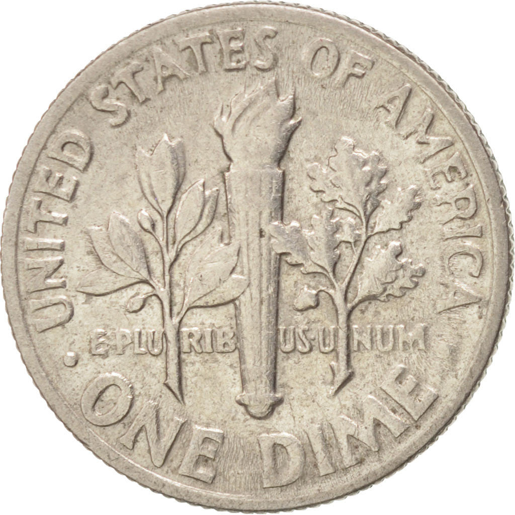 Coin, United States, Roosevelt Dime, Dime, 1973, U.S. Mint, Philadelphia
