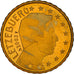 Luxemburgo, 10 Euro Cent, 2003, Utrecht, BU, MS(65-70), Latão, KM:78