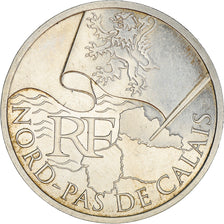 France, 10 Euro, Nord-Pas-de-Calais, 2010, Paris, SUP+, Argent, Gadoury:EU399