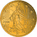 France, 10 Euro Cent, 2004, Paris, BU, MS(65-70), Brass, KM:1285