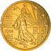France, 50 Euro Cent, 2004, Paris, BU, MS(65-70), Brass, Gadoury:6., KM:1287