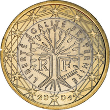 France, Euro, 2004, Paris, BU, MS(65-70), Bi-Metallic, Gadoury:7, KM:1288