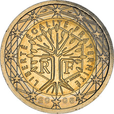France, 2 Euro, 2005, BU, MS(65-70), Bi-Metallic, Gadoury:8., KM:1289