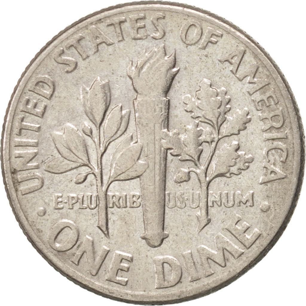 Coin, United States, Roosevelt Dime, Dime, 1974, U.S. Mint, Denver, AU(50-53)