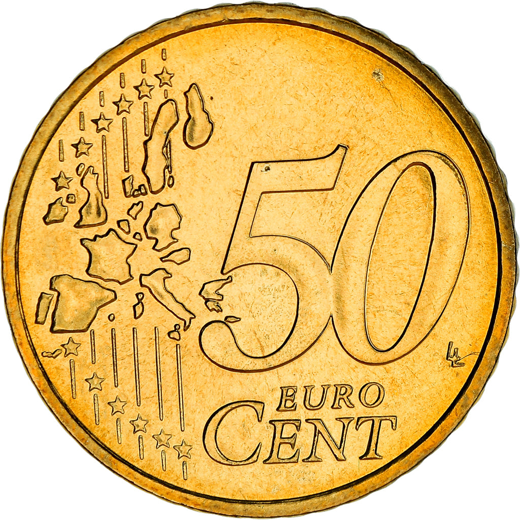 Francia, 50 Euro Cent, 2003, Paris, BU, FDC, Ottone, KM:1287