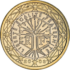 France, Euro, 2003, Paris, BU, MS(65-70), Bi-Metallic, KM:1288