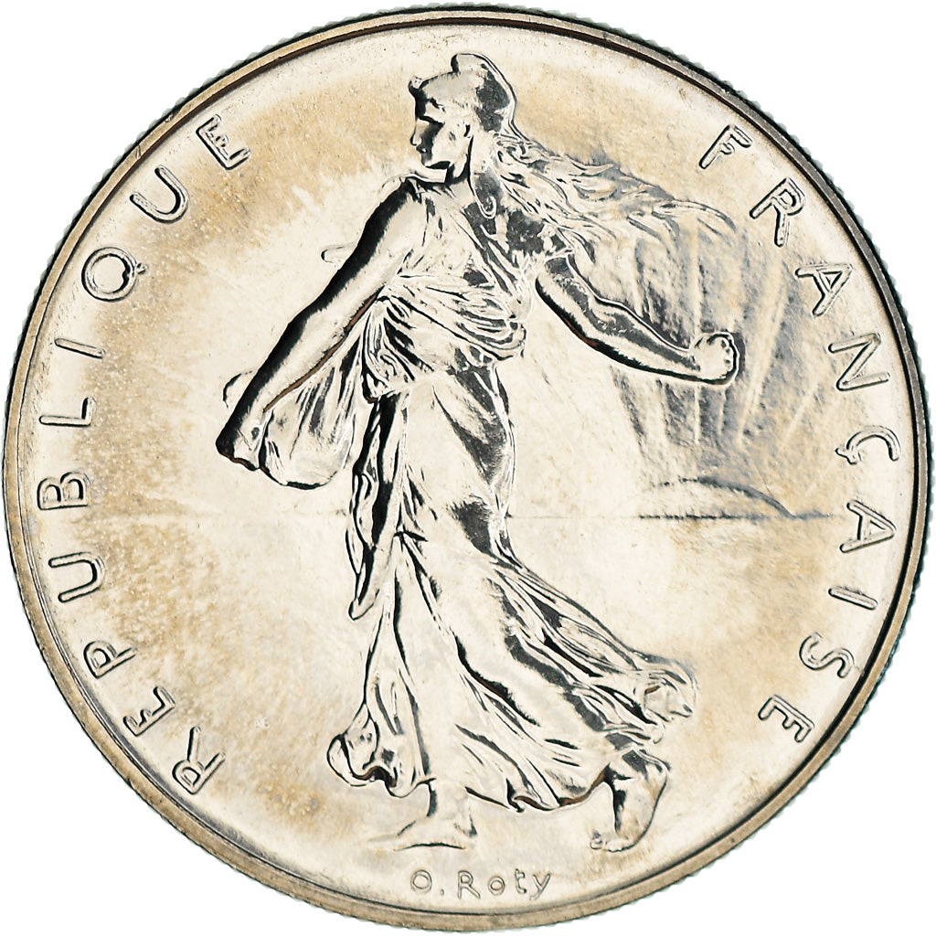 Coin, France, Semeuse, Franc, 1999, Paris, BU, MS(65-70), Nickel, KM:925.1