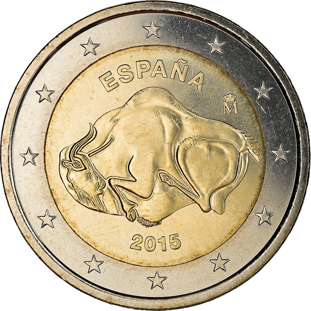 Spain, 2 Euro, UNESCO heritage mondial, 2015, MS(63), Bi-Metallic, KM:New